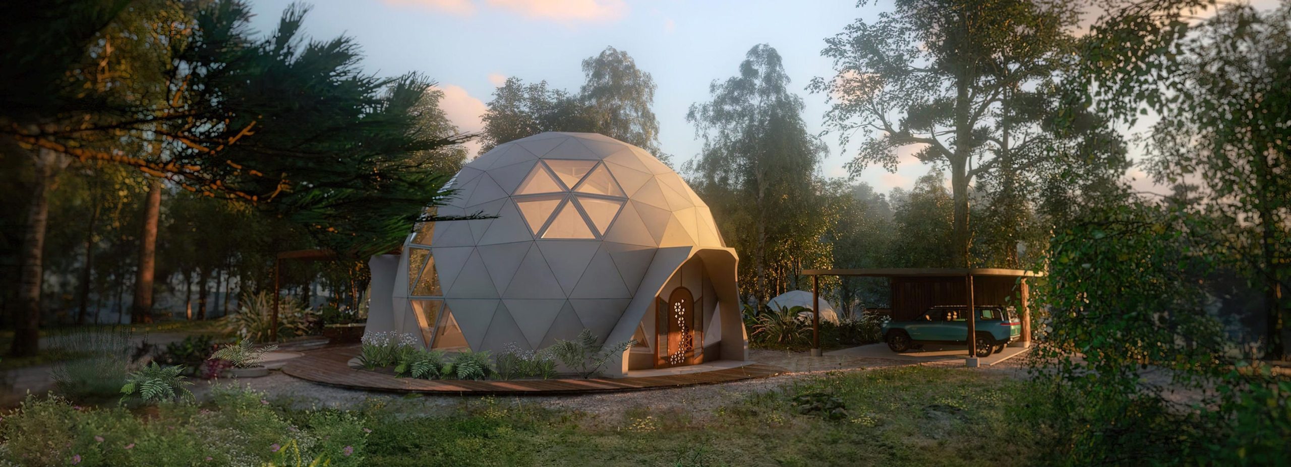 A Dome Shaped Home Made to Survive Hurricane