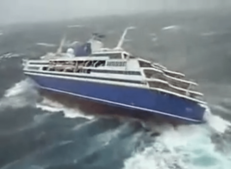 Can Modern Ships Survive a Hurricane