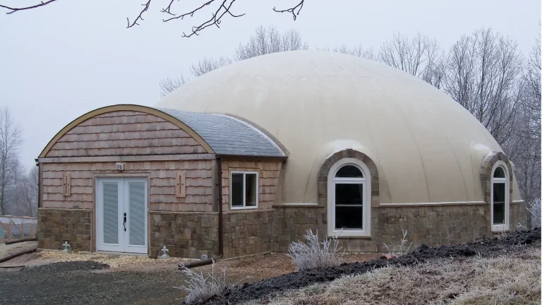 How Did the Air Crete Dome Homes Survive the Hurricane