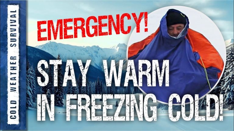 How to Stay Warm in Cold Weather Survival