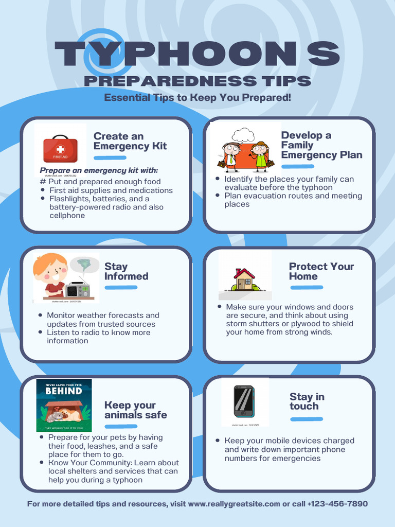 How to Survive a Hurricane Brochure