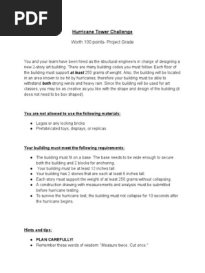 How to Survive a Hurricane Essay